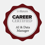 TM FORUM CAREER CERTIFIED AI & DATA MANAGER